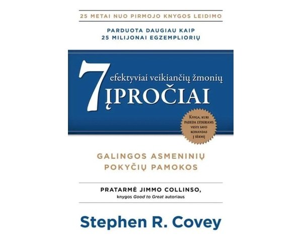 7 efektyviai veikiančių žmonių įpročiai. Galingos asmeninių pokyčių pamokos